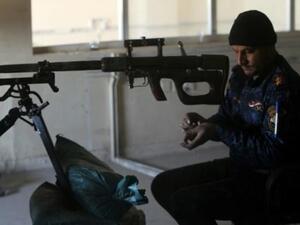 قناص من القوات العراقية متمركز في غرب الموصل
