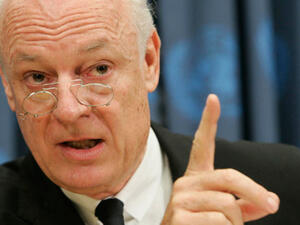 مبعوث الأمم المتحدة إلى سوريا ستيفان دي ميستورا