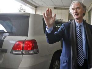 المبعوث الأممي الجديد يصل دمشق في أول زيارة منذ تعيينه بالمنصب