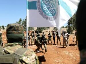 مقاتلون من هيئة تحرير الشام يتدربون في ادلب
