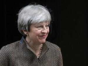 رئيسة الوزراء البريطانية تيريزا ماي 