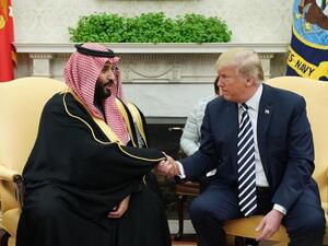 الرئيس الأمريكي دونالد ترامب وولي العهد السعودي الأمير محمد بن سلمان