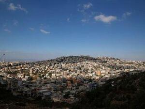 منظر عام لمدينة أم الفحم 
