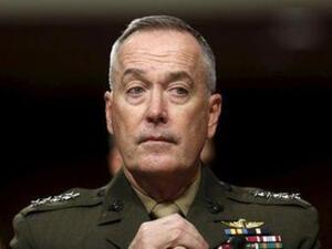 الجنرال جوزيف دنفورد رئيس هيئة الأركان المشتركة للجيش الأمريكي