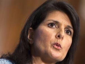 السفيرة الاميركية لدى الامم المتحدة نيكي هيلي