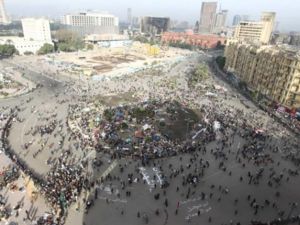ميدان التحرير صباح الثلاثاء/أ.ف.ب
