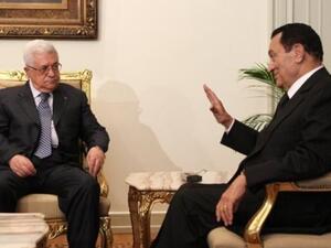 Abbas and Mubarak