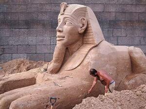  اكتشاف تمثال جديد لـ"أبو الهول"