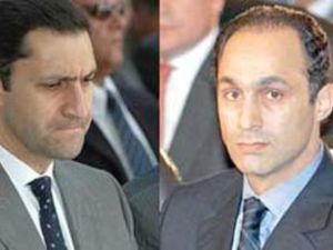 علاء وجمال مبارك نجلي الرئيس المصري السابق محبوسان بسجن مزرعة طرة