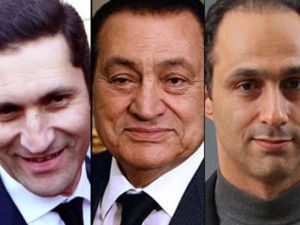 علاء وجمال ابني الرئيس المصري السابق حسني مبارك 
