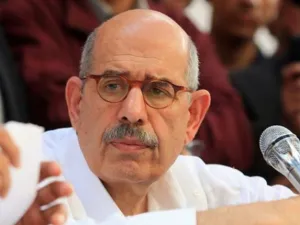 المدير السابق للوكالة الدولية للطاقة الذرية والمرشح المحتمل في الانتخابات الرئاسية لمصر الدكتور محمد البرادعي