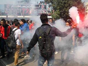 أعضاء في رابطة مشجعي النادي الأهلي (التراس أهلاوي) 