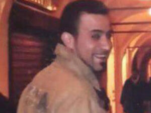 المصري محمد صبحي باهر ويبلغ من العمر 32 عامًا، ويعمل في ايطاليا منذ نحو 10 سنوات