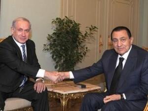 Mubarak meets Netanyahu