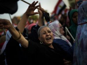 معارضون للرئيس المصري في تظاهرة في القاهرة/أ.ف.ب