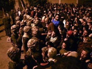 اقباط يتظاهرون في القاهرة 