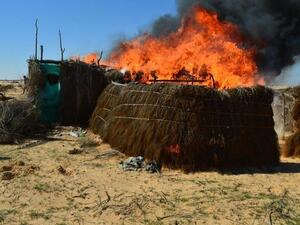 مقتل ثلاثة "تكفيريين" خلال عمليات مداهمة نفذتها القوات المصرية بشمال سيناء.