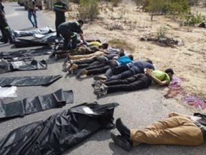 25 جنديا مصريا قتلوا صباح اليوم في كمين مسلح قرب رفح