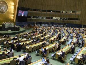صدر القرار بتأييد 176 دولة، فيما عارضته 7 دول منها الولايات المتحدة وإسرائيل وكندا