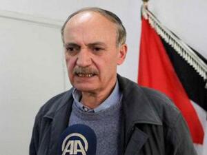 القيادي الفلسطيني واصل أبو يوسف، عضو اللجنة التنفيذية لمنظمة التحرير