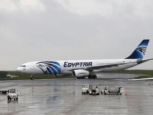 A file photo of an Egyptair Airbus A330 in Cairo. (AFP/Thomas Samson)