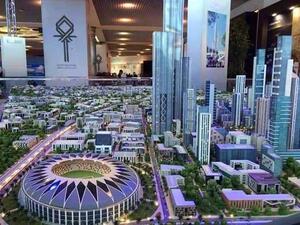 The proposed new capital was announced in March 2015 and will be located 45 kilometers east of Cairo. (Twitter)