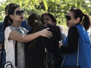 The EgyptAir flight was carrying 66 people on board including 30 Egyptians and 15 French nationals when it crashed on May 19 en route from Paris to Cairo. (AFP/Khaled Desouki)