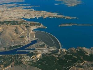 The Grand Ethiopian Renaissance Dam is now 70 percent complete. (File photo)