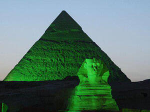 A Giza Pyramid and the Sphinx. (AFP/ File Photo)