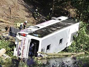 One citizen passed away and further 11 were injured after a microbus rollover in Egypt .(AFP/ File Photo)