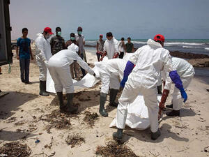 Libya will return to Egypt on Monday the bodies of 20 Egyptian Christians killed in 2015 by Islamic State. (AFP/File Photo)