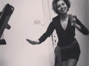 As a teenager, Ghadeer Ahmed sent a video of herself dancing to her boyfriend. He then posted it online, exposing her to cyber bullying. (Instagram) 