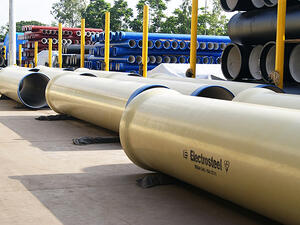 Electrosteel's business of distributing the company’s products is logistically demanding, and involves a high cost with transporting huge volumes of cargo. (Electrosteel Castings)