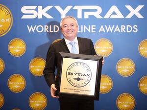 Airline also voted best airline staff service in the Middle East this year.