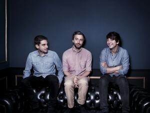 Baden Baden are Eric Javelle (singer, guitarist), Julien Lardé (composer and guitarist) and, Gabriel Vigne (drums) . (Baden Baden)