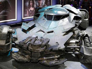 The Batmobile is making its way around the world with Turkish Airlines. (Twitter)