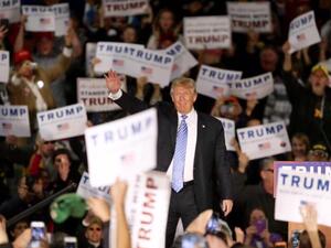 Donald Trump and his tumultuous Presidential campaign. (Facebook)