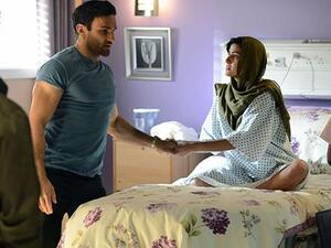 "#SayTheirName campaign. For babies and children who don't get a tomorrow, say their name." (Whatsontv.co.uk)