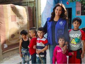 Sabry officially became a WFP Regional Ambassador against hunger in 2010. (Twitter)