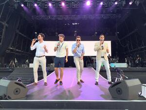 Jack Pack rocking the Dubai stage. (Facebook)
