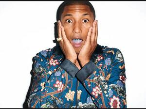 Pharrell Williams, graceful under pressure! (Twitter)