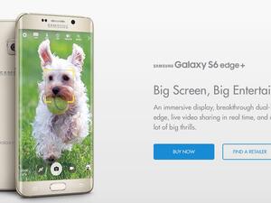 Big Screen, Big Entertainment with New Samsung GALAXY S6 Edge Plus. (Samsung.com)