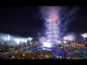 Dubai's NYE fireworks are outta this world. (YouTube)