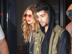 Zayn Malik and Gigi Hadid. (AFP/File) 