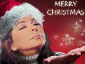 إليسا تعايد جمهورها بعيد الميلاد 
