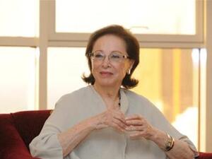 الفنانة القديرة فاتن حمامة