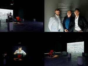Lebanese artist Akram Zaatari (Photos by Marco Milan)