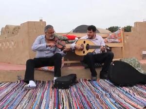 Screenshot from the Aswan: New Album by the Nile Project 