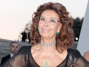 النجمة الإيطالية صوفيا لورين