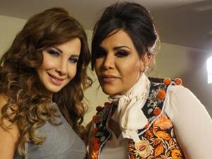 الفنانة احلام والفنانة نانسي عجرم 